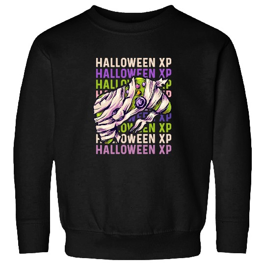 Spooky Mummy Gaming Controller Halloween Costume For Gamer Sweatshirts