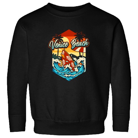 Venice Beach Vacation Souvenir s Summer Vacation Sweatshirts
