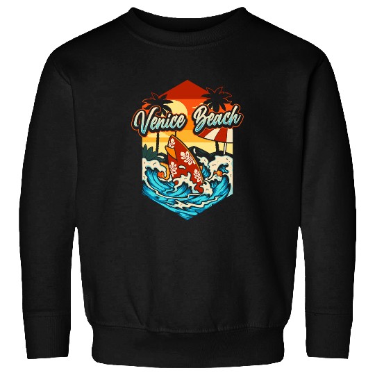 Venice Beach Vacation Souvenir s Summer Vacation Sweatshirts
