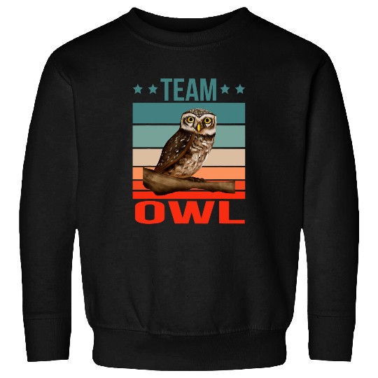 Owl Pet Team Owl Quote Birdwatching Birding Bird Owl Sweatshirts