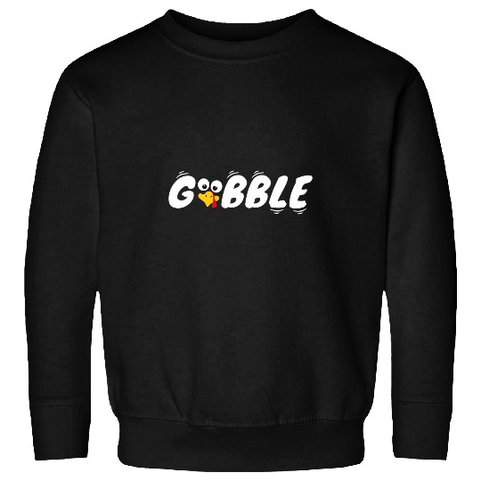 Lacrosse Gift Gobble Gobble Thanksgiving   Cute Turkey Face Sweatshirts