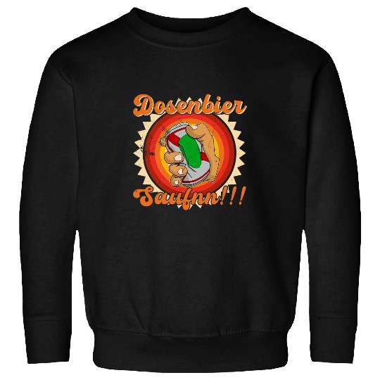 Beer Fun Canned beer alcohol beer beer cans booze drinker 5 Sweatshirts