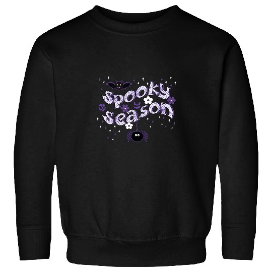 Halloween Spooky Season Batty Spider Trick or Treat Sweatshirts