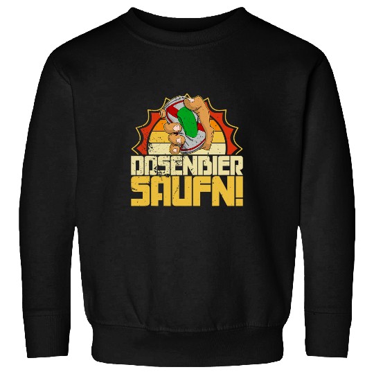 Beer Fun Canned beer alcohol beer beer cans booze drinker Sweatshirts