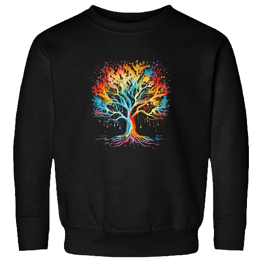 Tree Of Life Viking Sacred Geometry Celtic Norse Zen 55 Sweatshirts