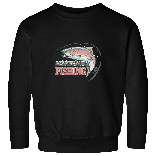 Fishing Fun Performance Reel Hook Adventure Trout Outdoor Rod Sweatshirts