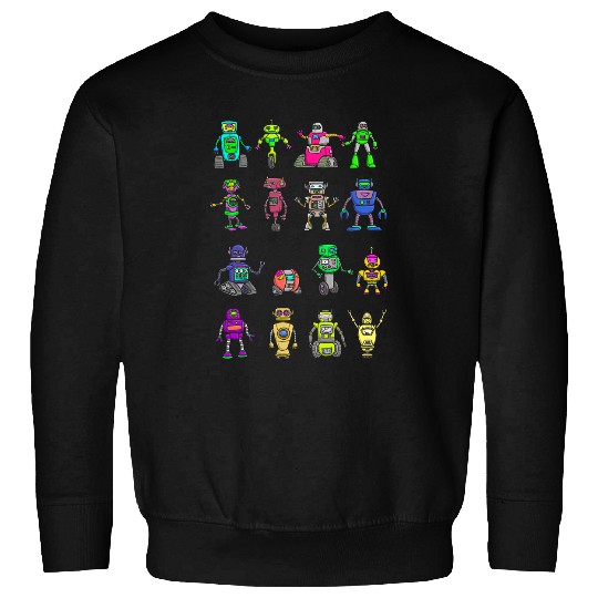Futuristic Robotics AI Artificial Intelligence Robot Sweatshirts