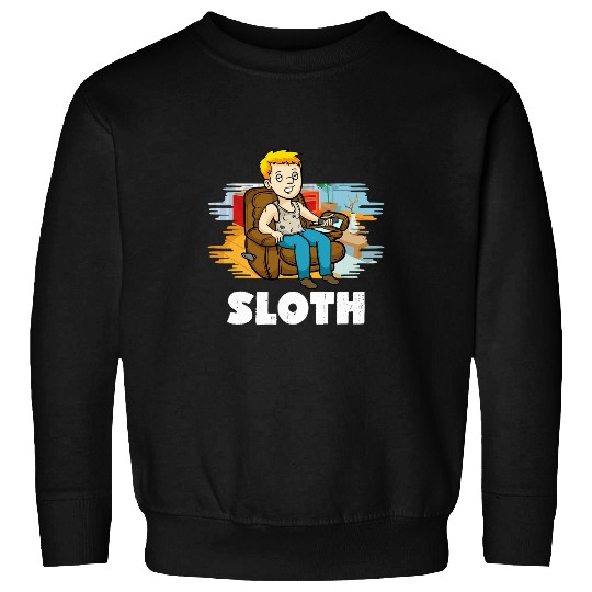 Sloth Pet 7 Deadly Sins Sloth Halloween Costume Sweatshirts