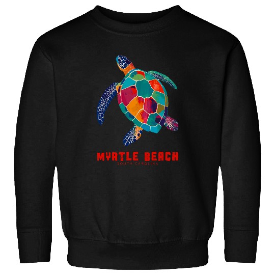 Turtle Pet Myrtle Beach SC South Carolina Family Vacation Sea Turtle 3 Sweatshirts