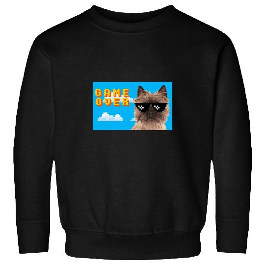 8Bit Game Over Cairn Terrier Sweatshirts