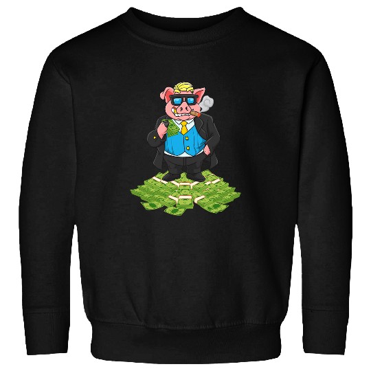 Capitalist Investors Entrepreneur Capitalism Pig 21 Sweatshirts