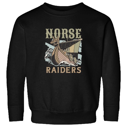 Viking Ship Boat Odin Viking Viking Thor Wotan Valhalla Sweatshirts