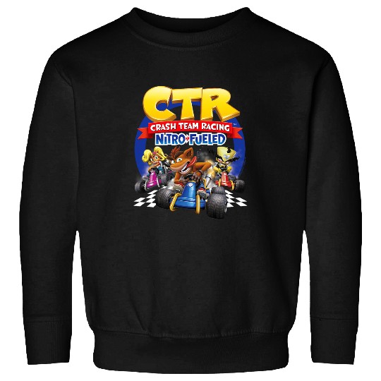 Crash Bandicoot 2CTR Group Racing Sweatshirts
