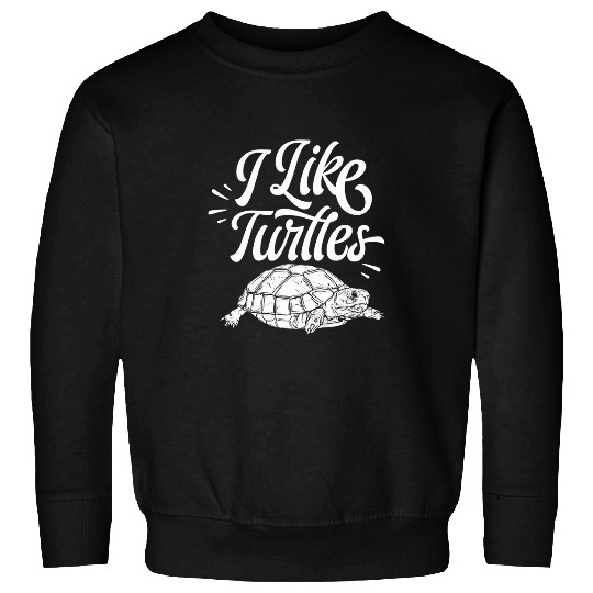 Turtle Pet I Like Turtles Lover Turtle Pet Animal 2 Sweatshirts
