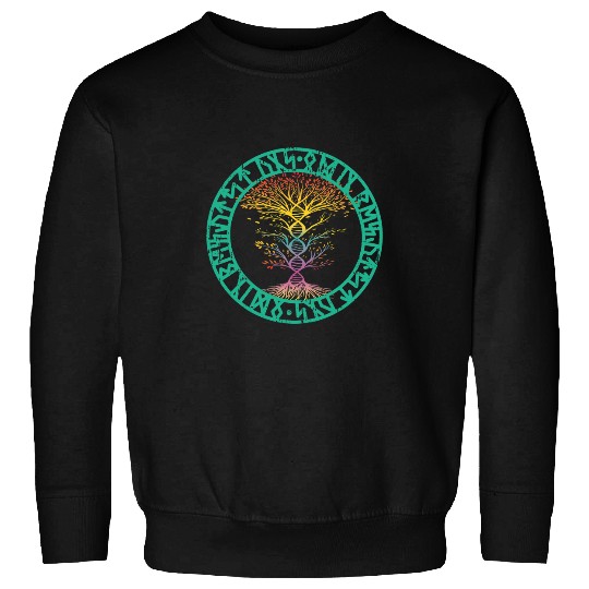 Viking Yggdrasil Tree Of Life Norse Mythology Sweatshirts