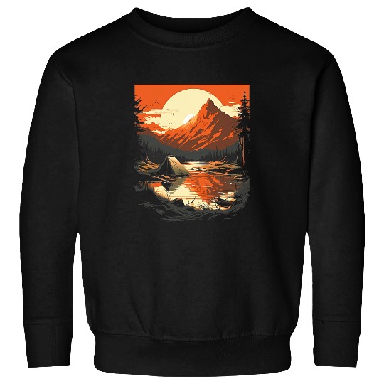 vintages Camping Nature Outdoors Wilderness Wanderlust 66 Sweatshirts