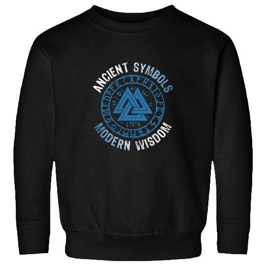 Viking Runes Ancient symbols modern wisdom 1 Sweatshirts
