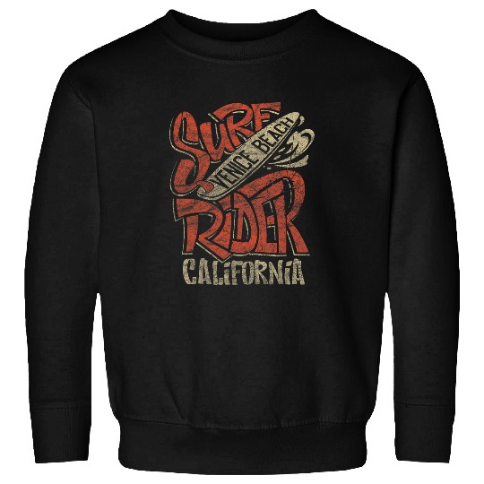 vintages Surf Rider californias Venice Beach Surf Style 1 Sweatshirts