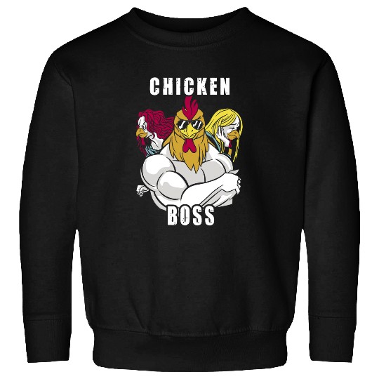 Chicken Lover Flock Boss Tee flock Boss Huhn Love Tee Funny Roosters Sweatshirts