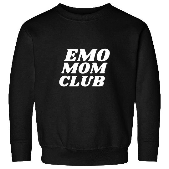 EMO MOM CLUB Elder Emo Alternative and Emo Music Lover Sweatshirts