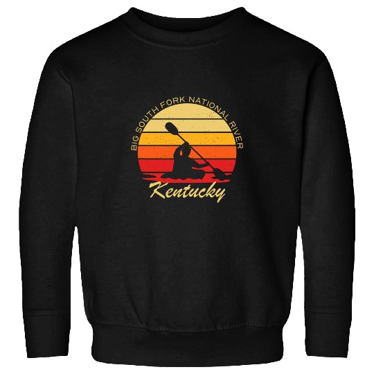 vintages Kayak Big South Fork National River Kentucky Sweatshirts