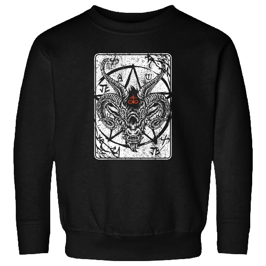 Goats Lover Baphomet Okkult Satan Antichrist Luzifer 666 Goats Devil Sweatshirts