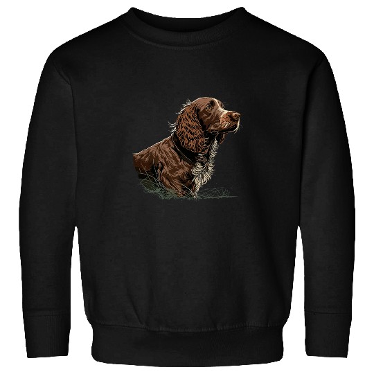 German Quail Dog Hunter Hunting Dog Sweatshirts