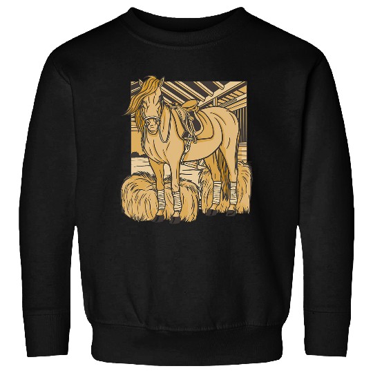VXLS Horse Riding Equestrian Sport Horse Girl Horse Stable Sweatshirts