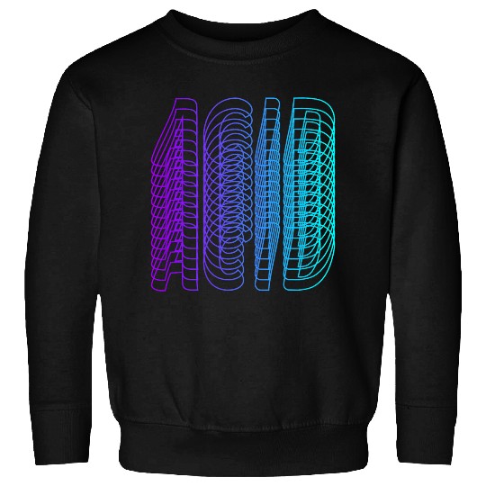 Acid House Vaporwave Techno House Music EDM Lover DJ Sweatshirts