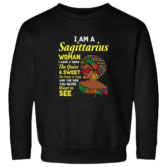 November December Birthday Zodiac sign Sagittarius queen Sweatshirts