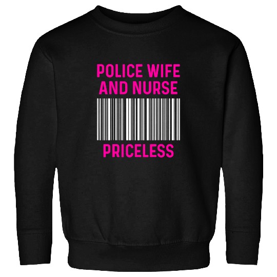 Police Wife nurses Life RN Mom 42 Sweatshirts