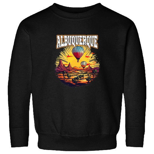 Albuquerque Balloon New Mexico Hot Air Balloon 3 Sweatshirts