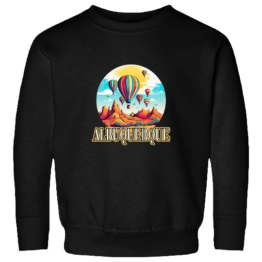 Albuquerque Balloon New Mexico Hot Air Balloon 5 Sweatshirts