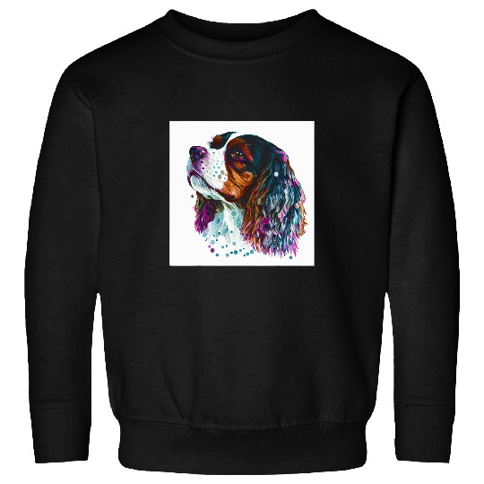 Funny Cavalier King Charles Spaniel Cute Cool Sweatshirts