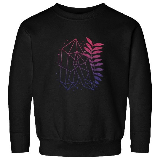 Crystal Mystical Celestial Pattern Astrology Magic Art Cool Sweatshirts