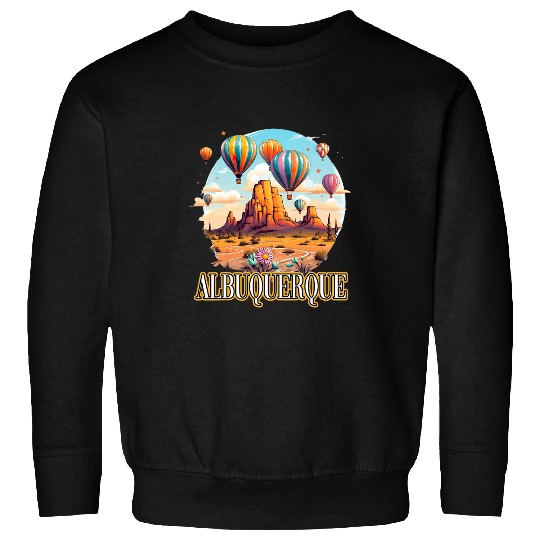 Albuquerque Balloon New Mexico Hot Air Balloon 8 Sweatshirts