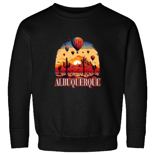 Albuquerque Balloon New Mexico Hot Air Balloon 14 Sweatshirts