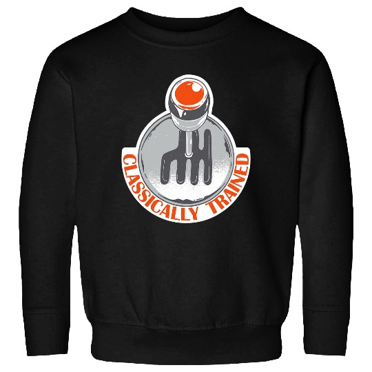 Classically Trained Stick Shift Carguy Manual Driver Racing Sweatshirts