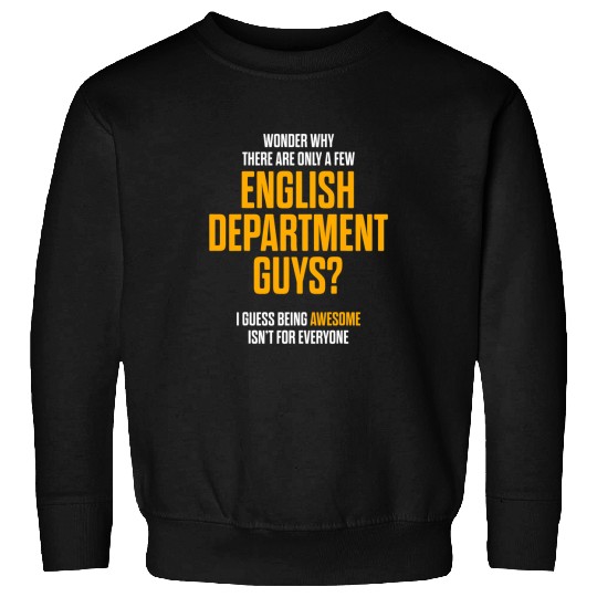 English Department Teacher School Staff 5 Sweatshirts