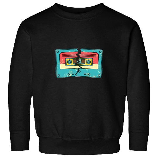 80s Music Lover 1980s Mixtape Retro Eighties Cassette Sweatshirts