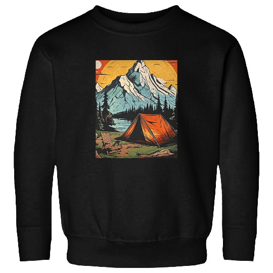 vintages Camping Nature Outdoors Wilderness Wanderlust 200 Sweatshirts