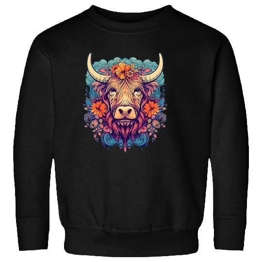 Cow Lover Cute Highland Cow Scotland Men Women Kids 27 Sweatshirts