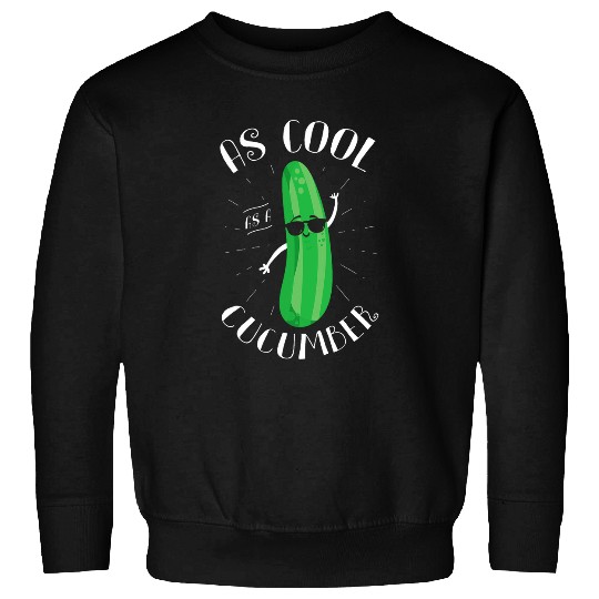 Lacrosse Gift As Cool As Cucumber Vegetarian Vegetable Veggies Vegan Sweatshirts