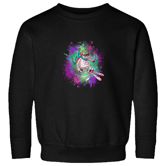 Skiing Ski Snowboard Nature Treehugger Skiing Mountain Ape Snowman Sweatshirts