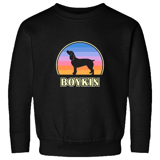 Boykin Spaniel vintages Sunset Dog Sweatshirts