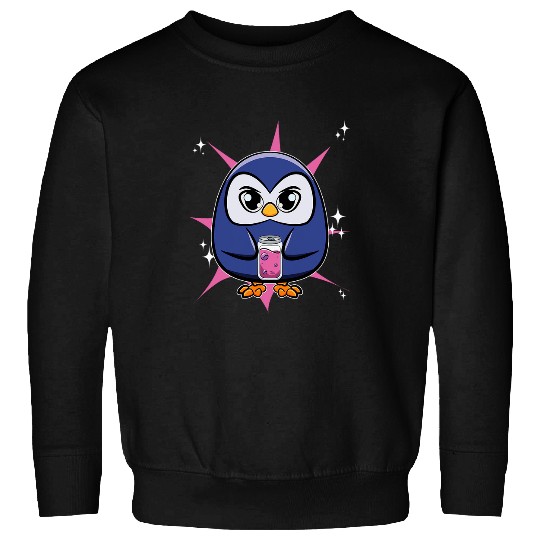 Penguin Pet Bubble Tea Sweatshirts