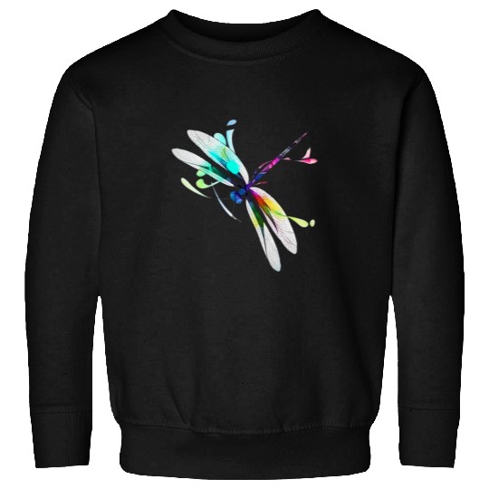 Colorful Dragonfly Artwork Design 24 Sweatshirts