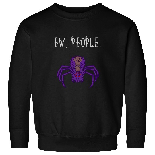 Lacrosse Gift Ew People Scary Summer Spider Distressed 21 Sweatshirts