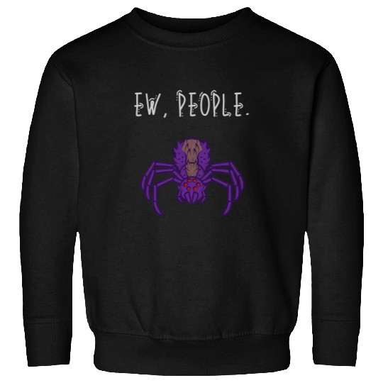 Lacrosse Gift Ew People Scary Summer Spider Distressed 21 Sweatshirts