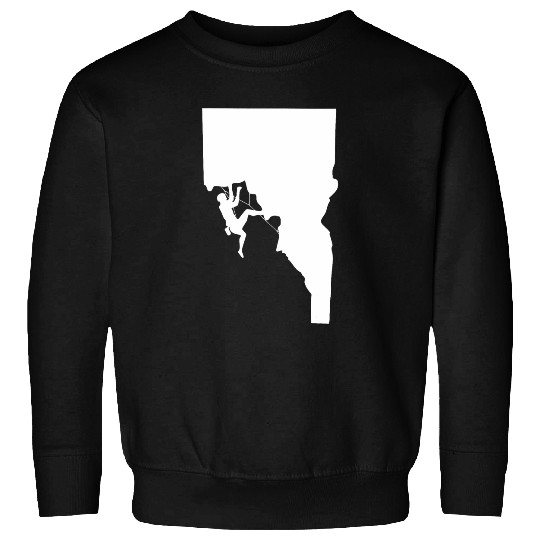 Upside Down Idaho Climber Sweatshirts